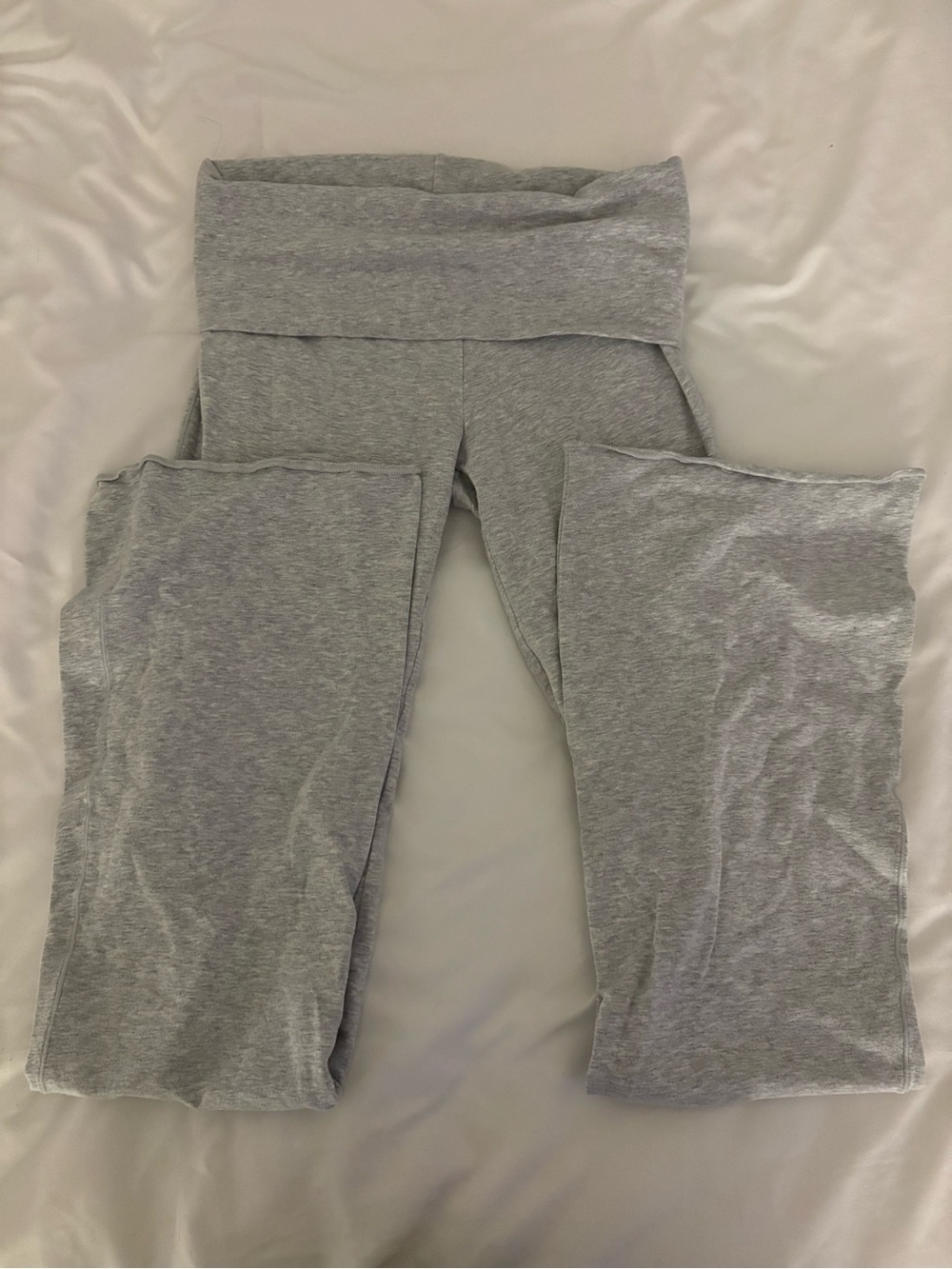 SKIMS COTTON JERSEY
FOLDOVER PANT
LIGHT HEATHER GREY / XS